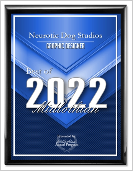 2022 Graphic Design Midlothian Award